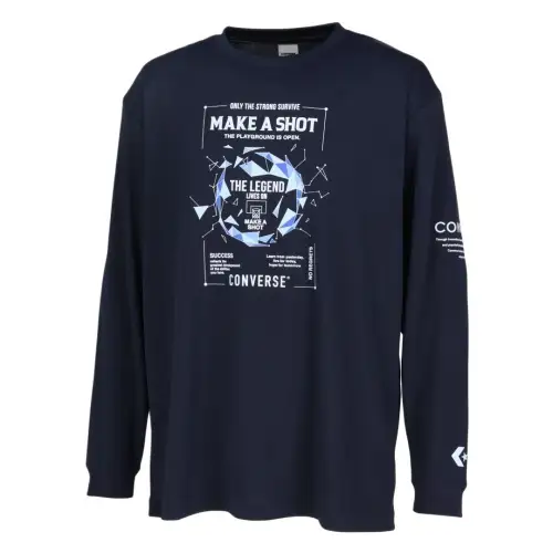 Converse SS25 T Shirt Unisex Navy Blue