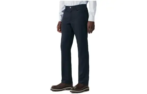 HERMES Jeans Men's Black Moderate Slim Fit Pants