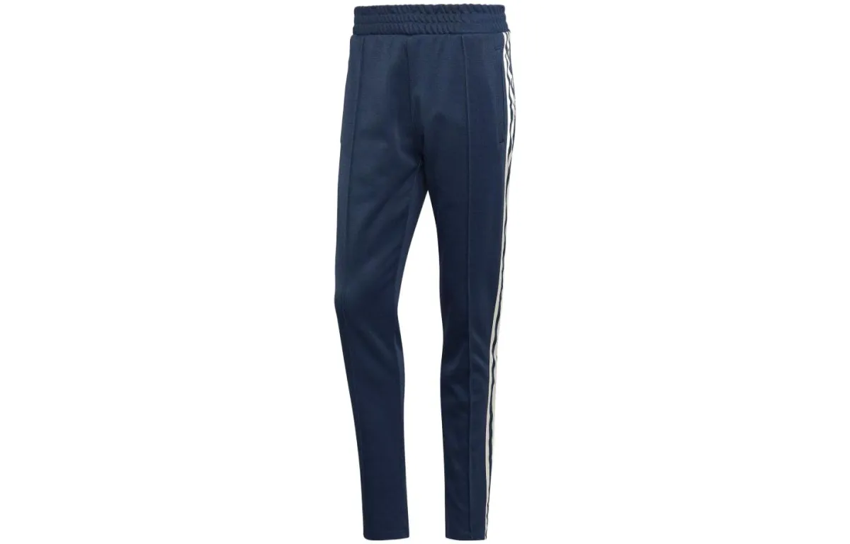 Adidas Originals Knitted Sweatpants Japan Version Men's Blue