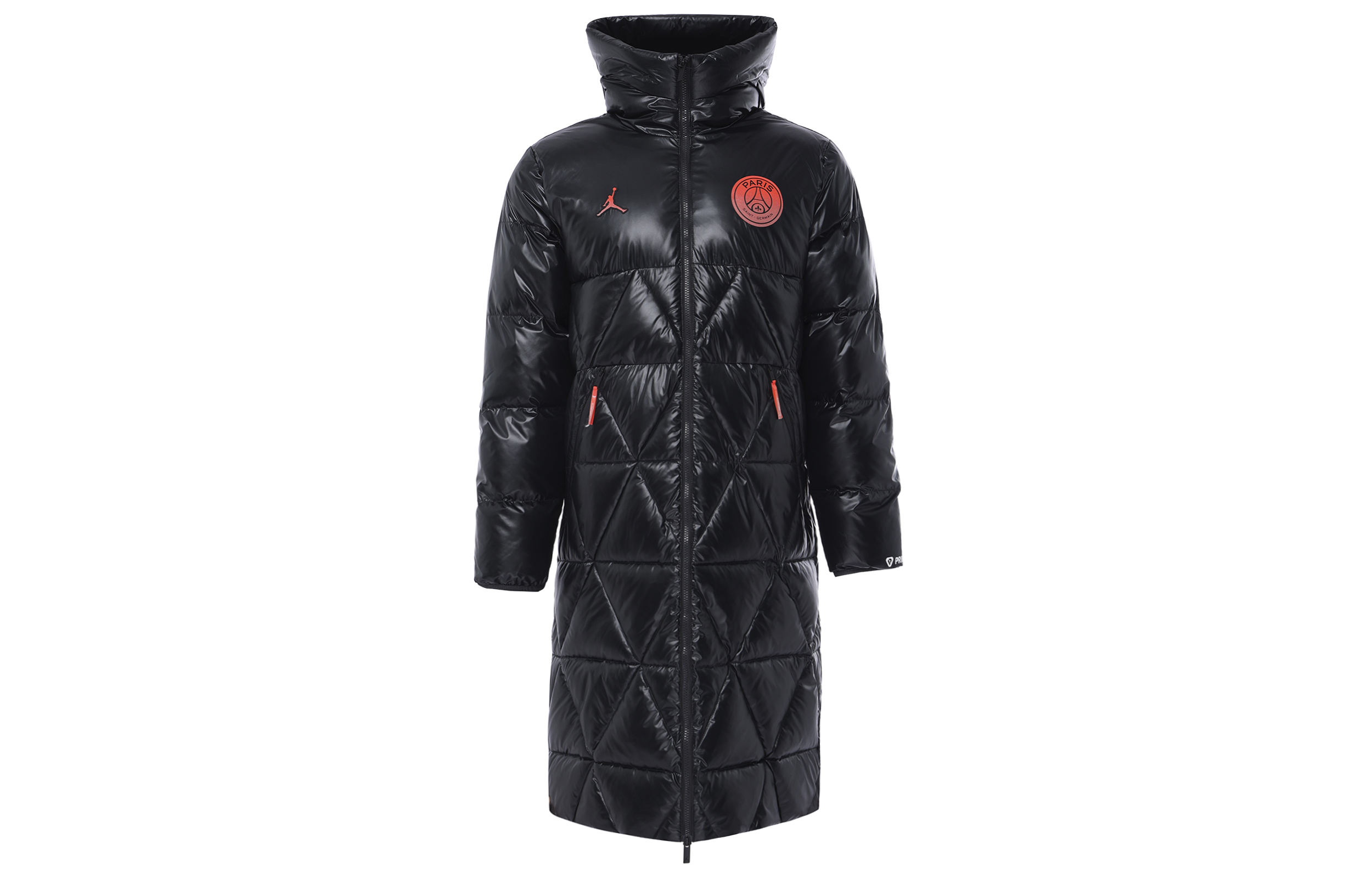 Jordan Paris Saint Germain Puffer Jacket Men's Gray Black