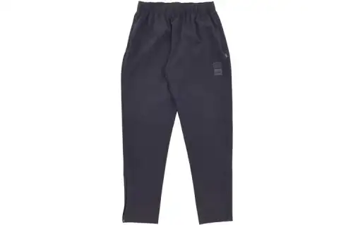 New Balance Knitted Sweatpants Men's Black Moderate Straight Fit Pants