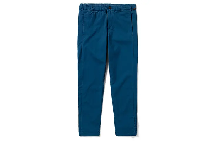 Timberland Casual Pants Men's Medium Blue Moderate Straight Fit Pants