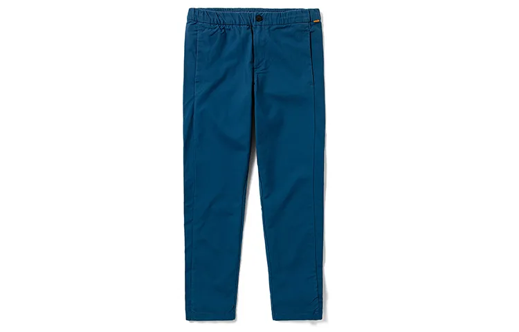 Timberland Casual Pants Men's Medium Blue Moderate Straight Fit Pants