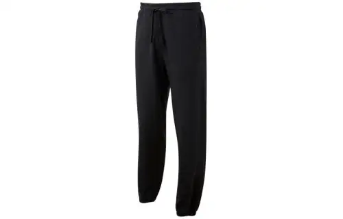 New Balance YOUTHCLUB Knitted Sweatpants Men's Black Moderate Cuffed Pants