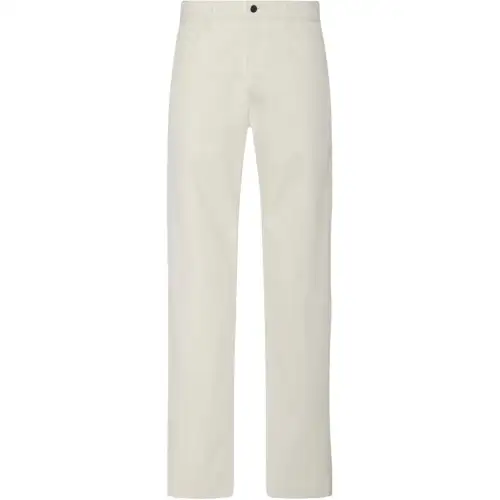 THE ROW Jeans Men's White Moderate Straight Fit Pants