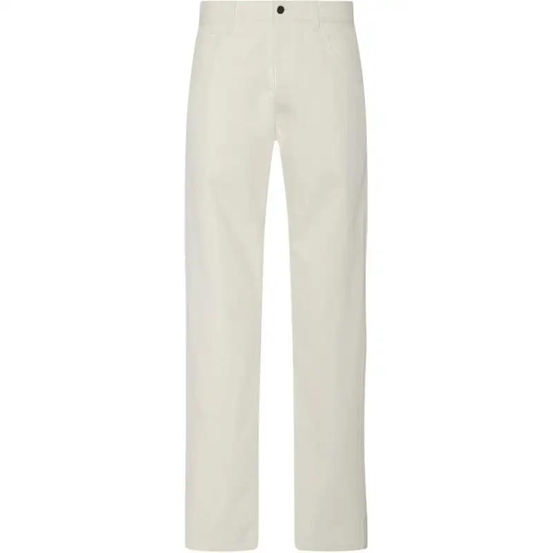 THE ROW Jeans Men's White Moderate Straight Fit Pants