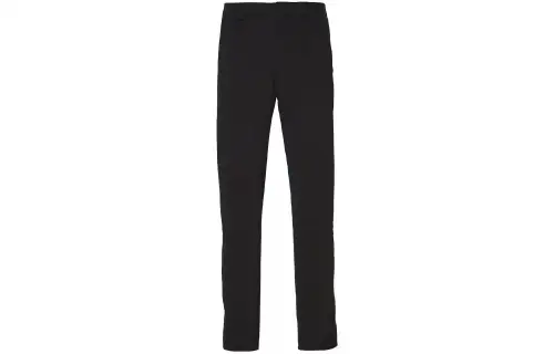 PRADA Casual Pants Men's Black Moderate Straight Fit Pants