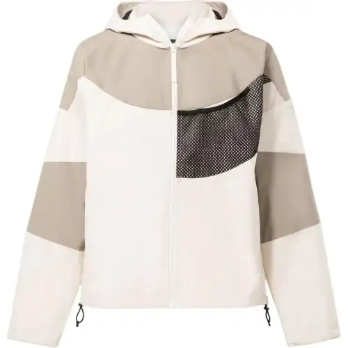 Reebok patchwork hooded windbreaker