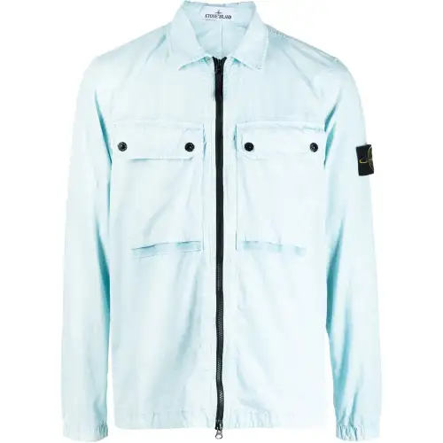 STONE ISLAND Jackets & Coats Men's Blue