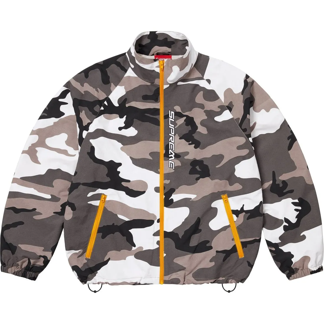 Supreme SS25 WEEK1 Contrast Zip Track Jacket Unisex