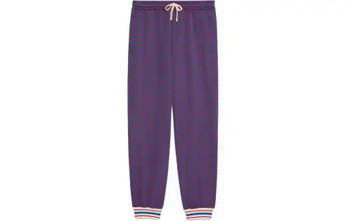 GUCCI Knitted Sweatpants Men's Multicolor