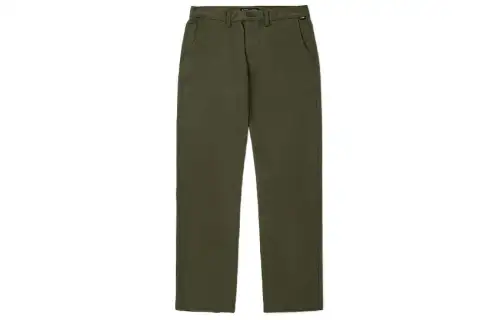 Vans Casual Pants Men's Army Green Moderate Straight Fit Pants