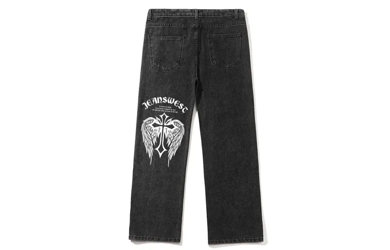 JEANSWEST Jeans Unisex Moderate Straight Fit Pants