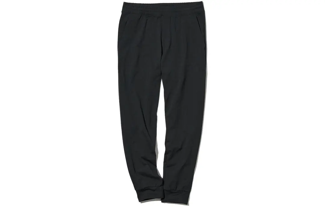 UNIQLO Knitted Sweatpants Unisex Starry Black