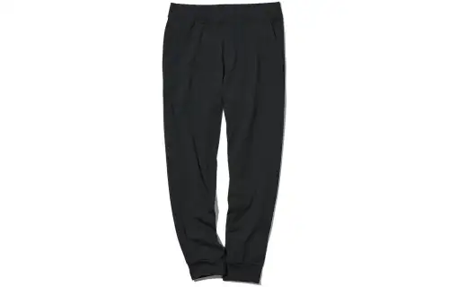 UNIQLO Knitted Sweatpants Unisex Starry Black