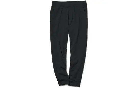 UNIQLO Knitted Sweatpants Unisex Starry Black