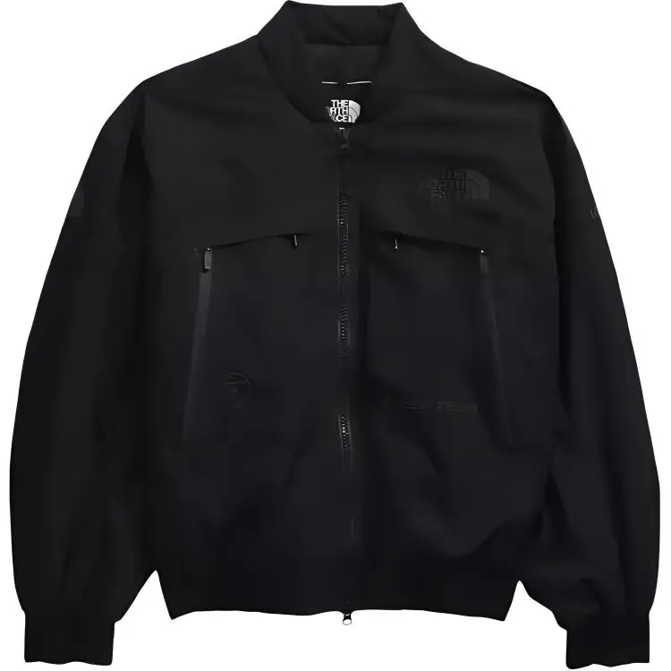 THE NORTH FACE Logo Printed Zipped Jacket