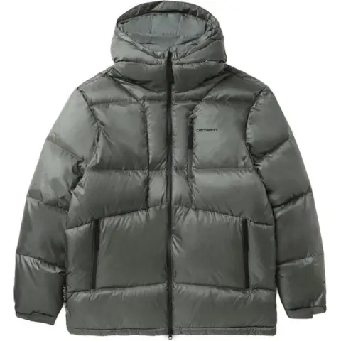 Carhartt WIP FW24 Down Jacket Men's Charcoal Gray