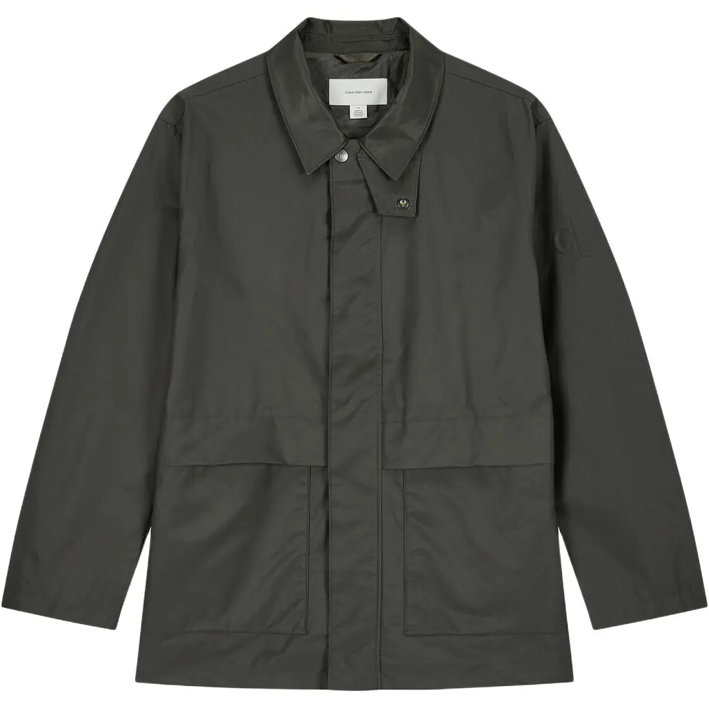 CALVIN KLEIN Jackets & Coats Men's Charcoal Gray