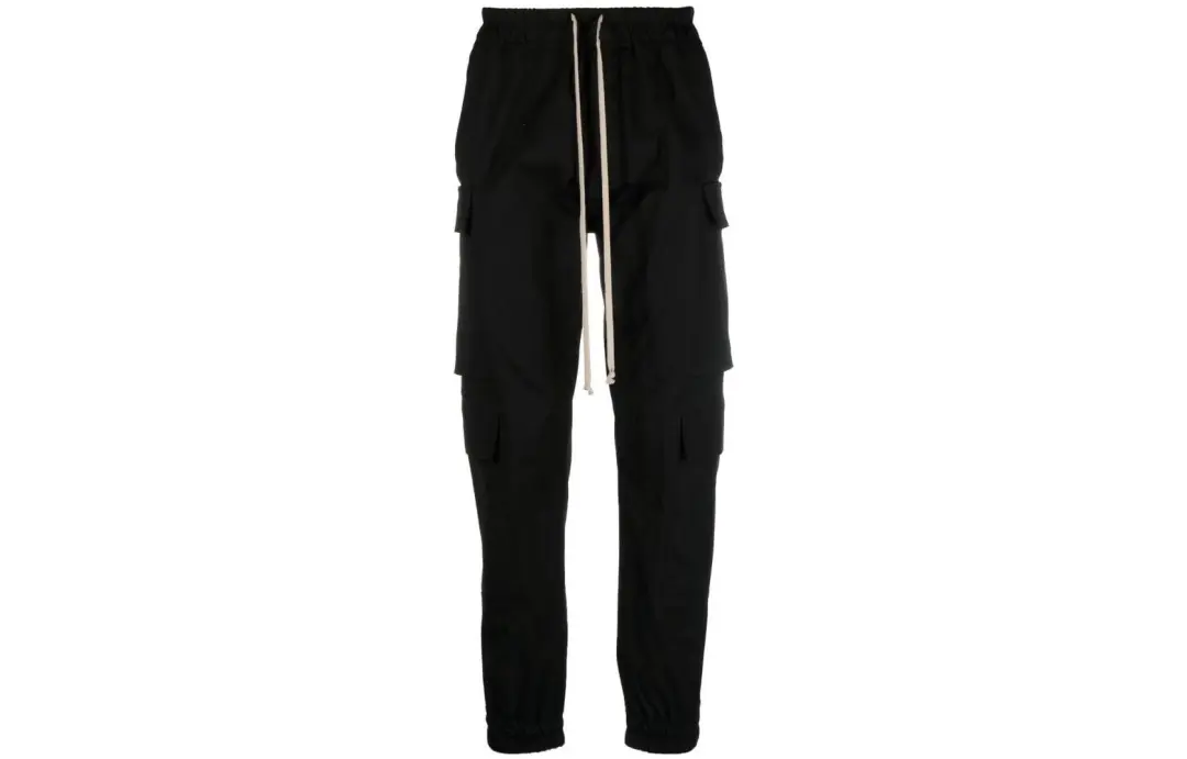 RICK OWENS Drawstring Cargo Trousers