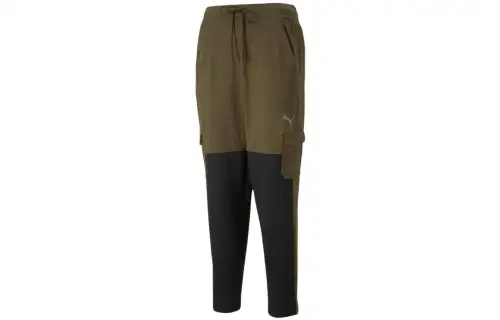 PUMA Knitted Sweatpants Men's Brown
