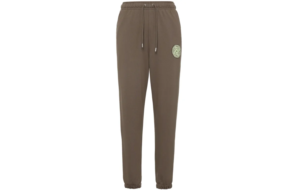 Jordan CNY Knitted Sweatpants Men's Light Umber Moderate Cuffed Pants