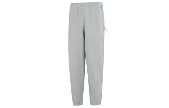 Nike Solo Swoosh Knitted Sweatpants Men's Gray