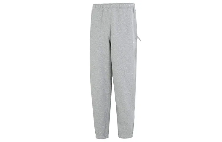 Nike Solo Swoosh Knitted Sweatpants Men's Gray