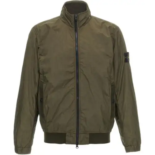 STONE ISLAND Compass Badge High Neck Jacket