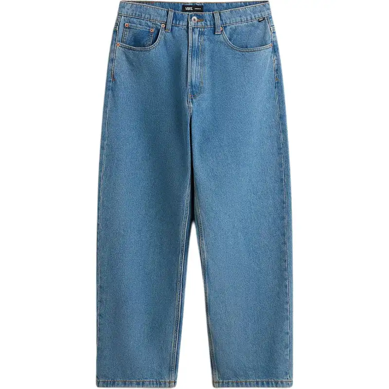 Vans Check 5 Baggy Denim Trousers Jeans Unisex Blue