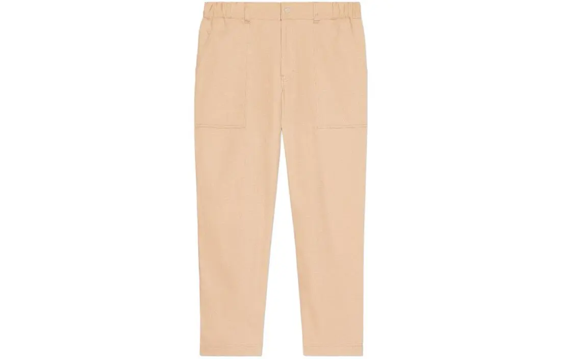 PUMA Casual Pants Men's Orange Red