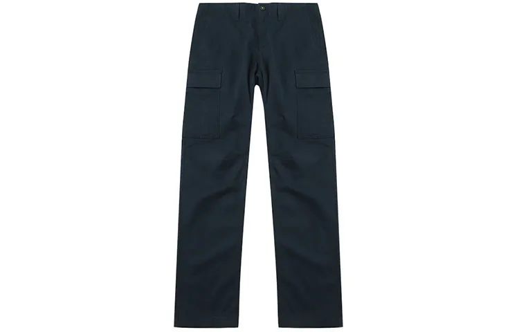Timberland Casual Pants Men's Dark Blue Moderate Straight Fit Pants