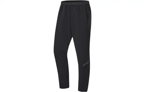 Li Ning Running Collection Knitted Sweatpants Men's Black