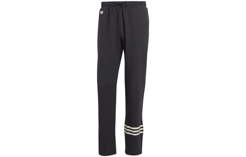 Adidas Originals Knitted Sweatpants Japan Version Men's Black