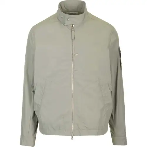 STONE ISLAND Logo Patch Zipped Jacket
