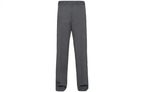 PRADA Casual Pants Men's Gray Moderate Other