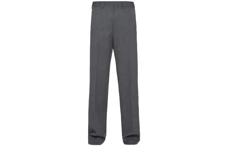 PRADA Casual Pants Men's Gray Moderate Other