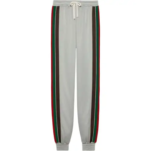 GUCCI SS23 Knitted Sweatpants Men's Gray