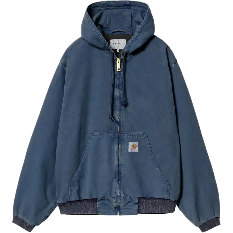 Carhartt WIP Jackets Men's Dark Blue Hooded (Non-detachable) Moderate Other