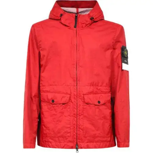 STONE ISLAND Jackets & Coats Men's Red