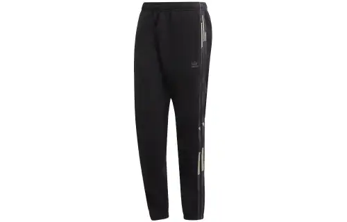 Adidas Originals Knitted Sweatpants Japan Version Men's Black