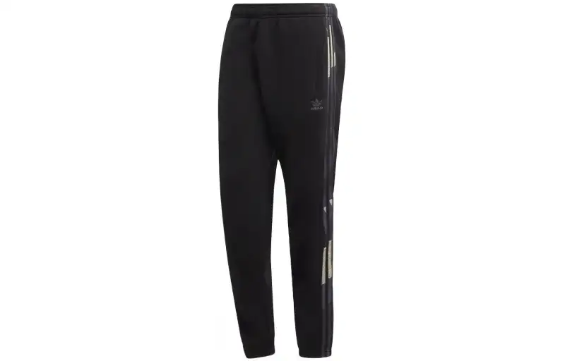 Adidas Originals Knitted Sweatpants Japan Version Men's Black