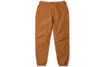 Timberland Knitted Sweatpants Men's Medium Brown Moderate Cuffed Pants