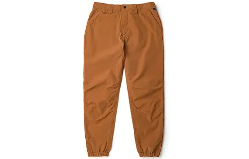 Timberland Knitted Sweatpants Men's Medium Brown Moderate Cuffed Pants