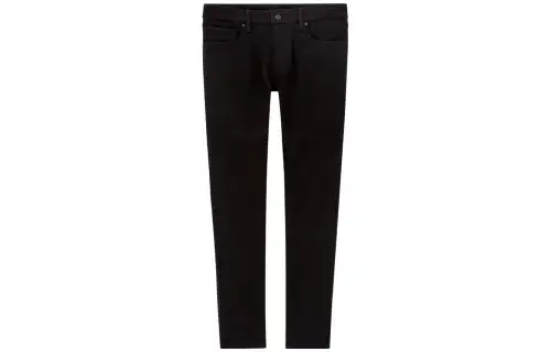 UNIQLO Jeans Men's Black Moderate Straight Fit Pants