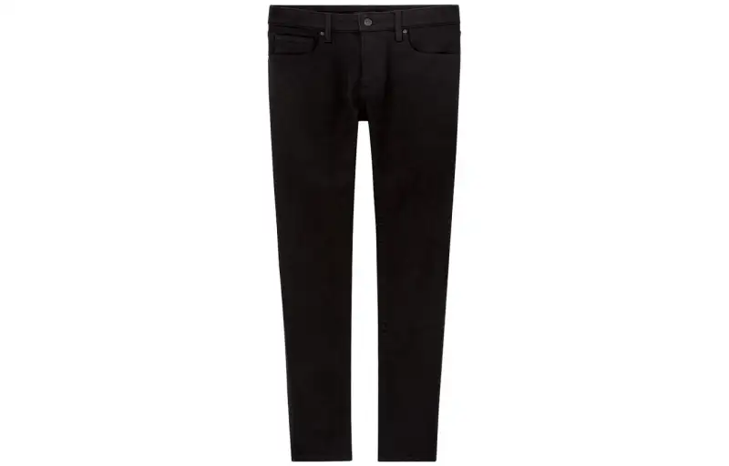 UNIQLO Jeans Men's Black Moderate Straight Fit Pants