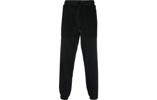 New Balance Knitted Sweatpants Men's Black Moderate Cuffed Pants