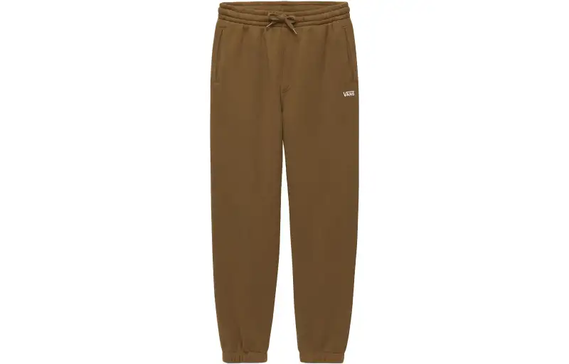 Vans Comfycush Knitted Sweatpants Unisex Brown Moderate Cuffed Pants