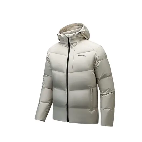 Anta Down Jacket Men's Wheat Grain Gray