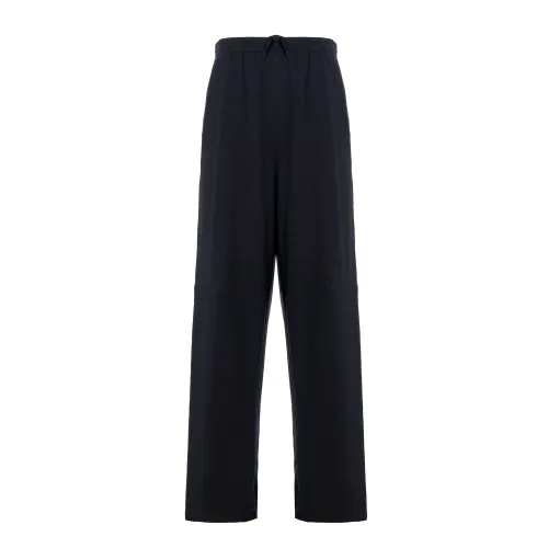 Balenciaga SS23 Knitted Sweatpants Loose Fit Men's Black